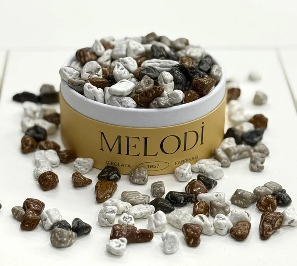 Melodi Çikolata Çakıl Taşı Çikolata İri Boy 500 gr ürün görseli 1