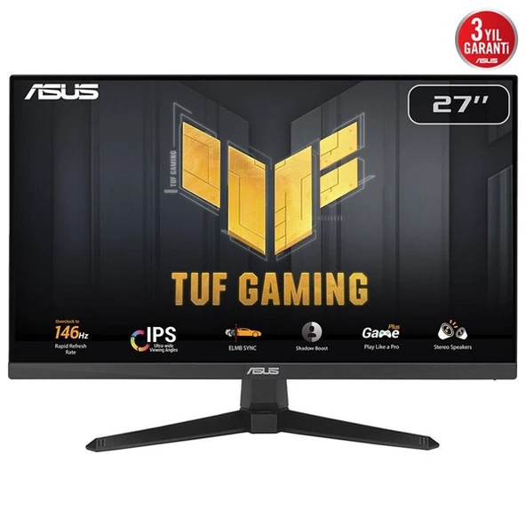 ASUS 23.8" IPS TUF GAMING VG249QE5A 1MS 144Hz HDMI-DP Gaming Monitör (1920 X 1080) ürün görseli 1