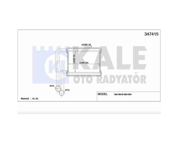 Radyatör Kalorifer Rıo 06-11 ürün görseli 1