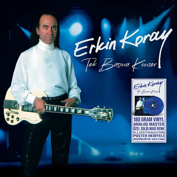 Erkin Koray Tek Başına Konser - Plak ürün görseli 1