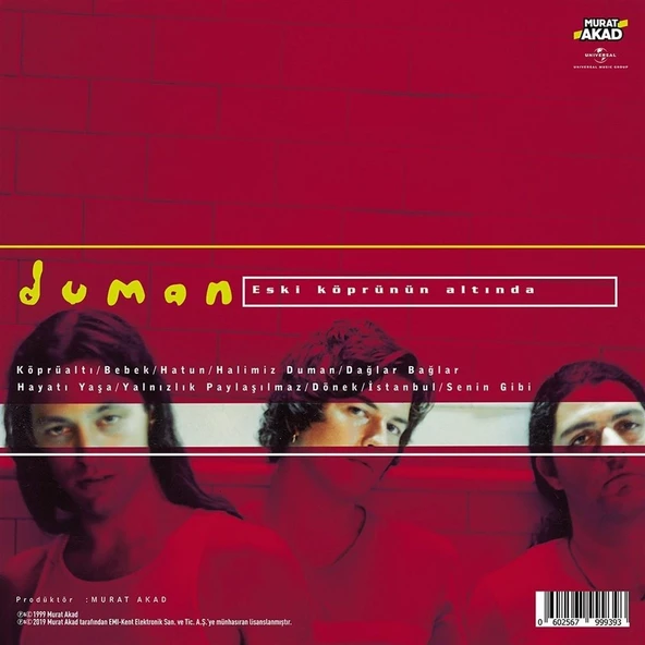 Duman Eski Köprünün Altında - Plak - Resim 2