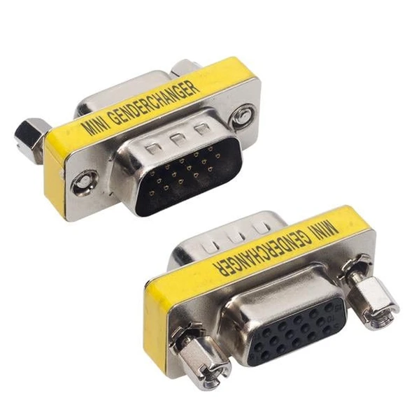 15 Pin Erkek Dişi VGA Çevirici Konnektör ürün görseli 1