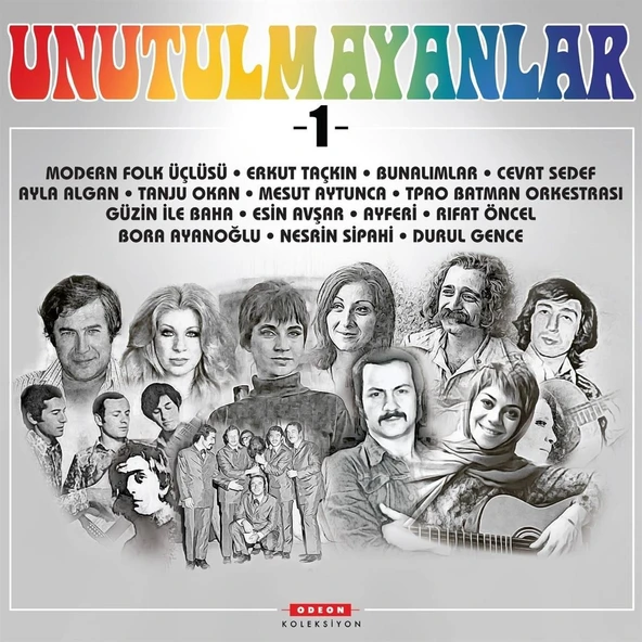 Karışık Sanatçılar Unutulmayanlar 1 - Plak ürün görseli 1