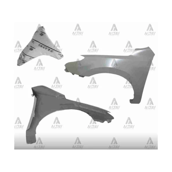 ÇAMURLUK I-30 07-11 DELİKSİZ ÖN SOL ürün görseli 1