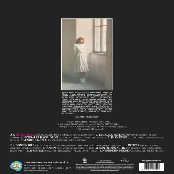 Nilüfer Sensiz Olmaz - Plak - Resim 2