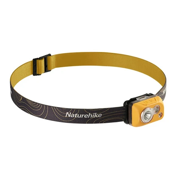 Naturehike Hakino 210 Lümen Kafa Lambası Sarı ürün görseli 1