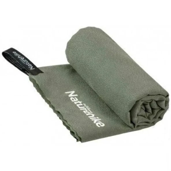 Naturehike Ultralight Çabuk Kuruyan Mikrofiber Havlu 40x80 cm Olive Green ürün görseli 1
