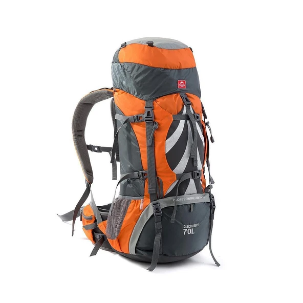 Naturehike Discovery 70+5 Lt Trekking Sırt Çantası TURUNCU ürün görseli 1