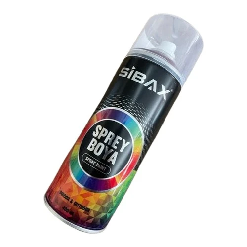 Sibax Parlak Siyah Sprey Boya ürün görseli 1