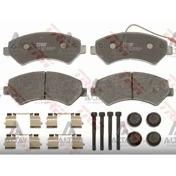 FREN BALATA DUCATO 06-20 / 20= / BOXER III 06-14 / JUMPER III 06-14 / JEST 12= (TEK FİŞLİ) ÖN ürün görseli 1