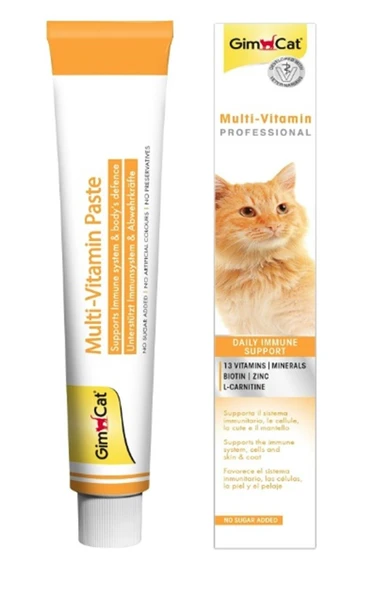 Gimcat multivitamin paste 100 gr kedi malt kedi macunu ürün görseli 1