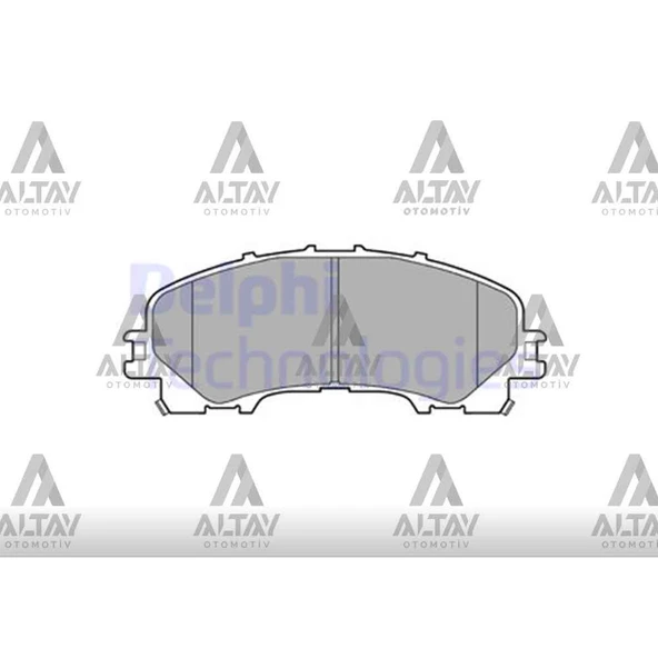 FREN BALATA NISSAN X-TRAIL 13= 1.6DCI-2.0DCI ÖN ürün görseli 1