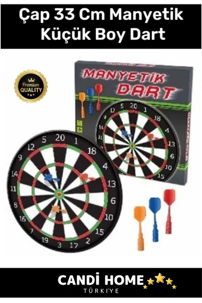 Özel Seri Eğitici Zeka Geliştirici Öğretici Eğlence Aile Manyetik Dart Küçük Boy Çap 33 Cm ürün görseli 1