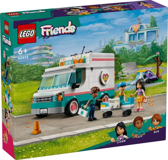 LEGO Friends 42613 Heartlake City Hospital Ambulance ürün görseli 1