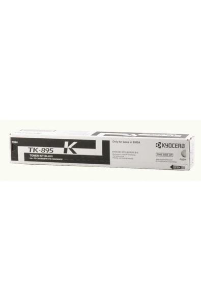 KYOCERA TK-895K SİYAH  ORJİNAL TONER FS-C8020/25-8520/25 ürün görseli 1