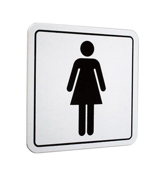 LUNA WC BAYAN SEMBOL 10X10 ürün görseli 1