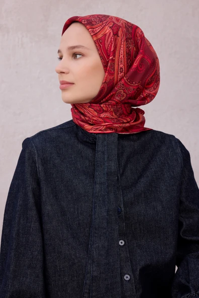 İpek Twill Eşarp 4202D01 ürün görseli 1