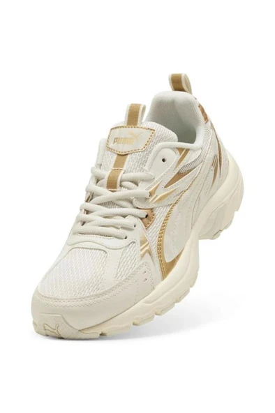 Puma Milenio tech Wmns DaylNight 402657 01 Kadın Yürüyüş ve Koşu Ayakkabısı Bej Altın 36-40 ürün görseli 1