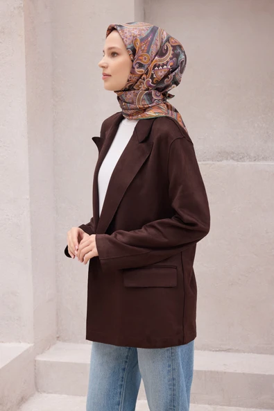 İpek Twill Eşarp 4202D01 - Resim 4