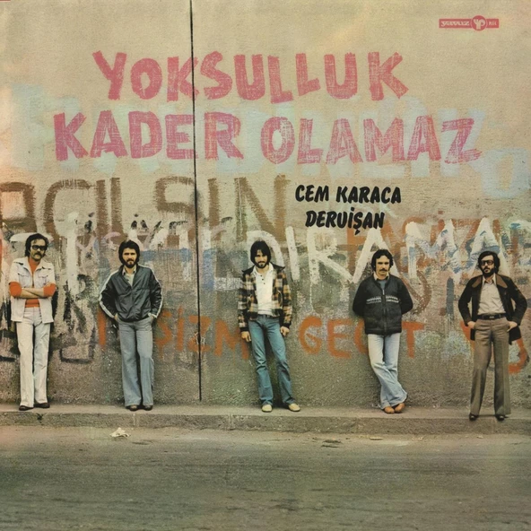 Cem Karaca ve Dervişan Yoksulluk Kader Olamaz - Plak ürün görseli 1