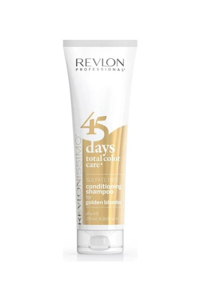 Revlon Professional 45 Days Conditioning Shampoo Golden Blondes 275 ml ürün görseli 1