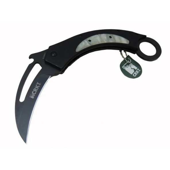 Crkt Dev Boy Blacsrambit Kara Çakı ürün görseli 1