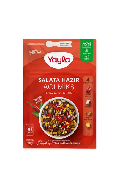 Yayla Salata Hazır Acı Miks 120 gr ürün görseli 1