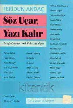Söz Uçar Yazı Kalır / 1997 Yılı İlk Baskısı ürün görseli 1