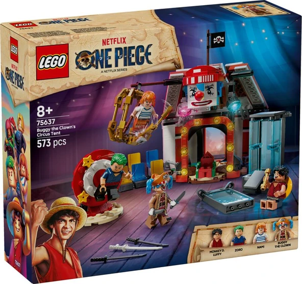 LEGO One Piece 75637 Buggy the Clown's Circus Tent ürün görseli 1