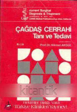 Çağdaş Cerrahi Tanı ve Tedavi Cilt: 2 - Current Surgical Diagnosis & Treatment - 1985 Yılı İkinci Baskısı ürün görseli 1