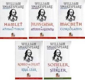 William Shakespeare Serisi / 4 Kitap Takım (2014 Yılı Birinci Baskısı) ürün görseli 1