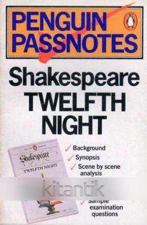 Penguin Passnotes / Shakespeare Twelfth Night (1984 Yılı İlk Baskısı) ürün görseli 1