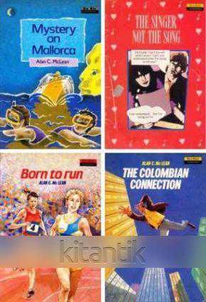 Heinemann New Wave Readers Alan C. Mclean Series / The Colombian Connevtion + Born To Run + Mystery On Mallorca + The Singer Not The Song (4 Book Set) ürün görseli 1