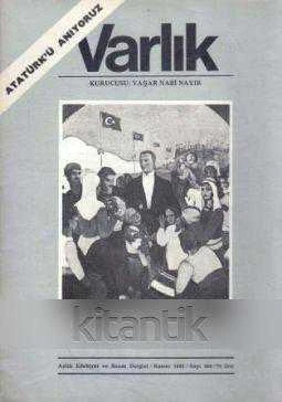 Varlık Edebiyat ve Sanat Dergisi Kasım 1982 Sayı 902 (Atatürk'ü Anıyoruz) ürün görseli 1