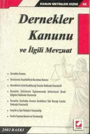 DERNEKLER KANUNU VE İLGİLİ MEVZUAT ürün görseli 1