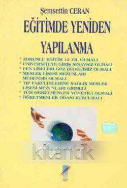 Eğitimde Yeniden Yapılanma (2002 Yılı Birinci Baskısı) ürün görseli 1