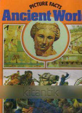 Picture Facts / Ancient World (1981 Yılı Ciltli, Kuşe Kağıda, Renkli, Resimli, İlk Baskısı) ürün görseli 1
