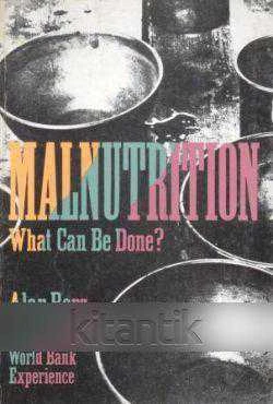 Malnutrition / What Can Be Done? (1987 Yılı İlk Baskısı) ürün görseli 1