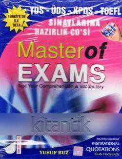 YDS-ÜDS-KPDS-TOEFL Sınavlarına Hazırlık CD'si Master Of Exams / Test Your Comprhension & Vocabulary ürün görseli 1