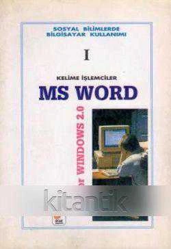 SOSYAL BİLİMLERDE BİLGİSAYAR KULLANIMI 1 / KELİME İŞLEMCİLER MS WORD FOR WINDOWS 2.0 ürün görseli 1