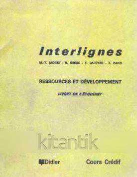 INTERLIGNES - RESSOURCES ET DÉVELOPPEMENT - LIVRET DE L'ÉTUDIANT ürün görseli 1