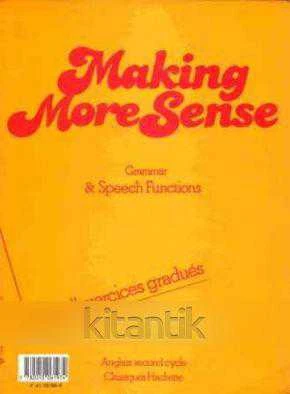 MAKING MORE SENSE - GRAMMAR & SPEECH FUNCTIONS ürün görseli 1