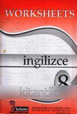 İNGİLİZCE 8. SINIF WORKSHEETS / YAPRAK TEST ürün görseli 1