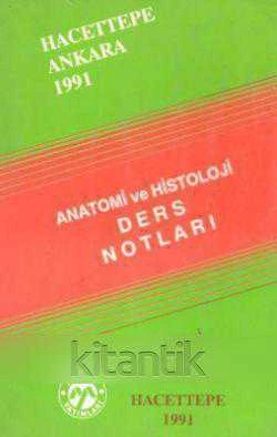 Hacettepe Ankara 1991 Anatomi ve Histoloji Ders Notları ürün görseli 1