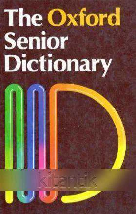 The Oxford Senior Dictionary (1982 Yılı Ciltli İlk Baskısı) ürün görseli 1