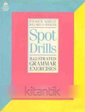 SPOT DRILLS 1 - ILLUSTRATED GRAMMAR EXERCISES ürün görseli 1