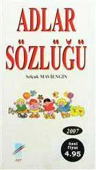 Adlar Sözlüğü ürün görseli 1