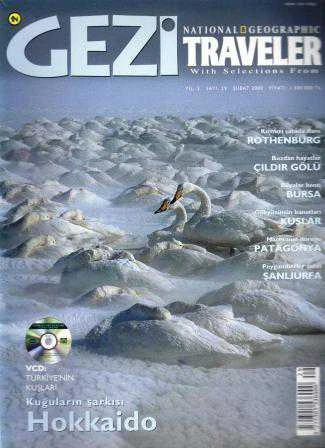 National Geographic Gezi Traveler Şubat 2000 Sayı: 29 - Rothenburg - Hokkaido - Çıldır - Bursa - Kuşlar - Patagonya - Şanlıurfa ürün görseli 1