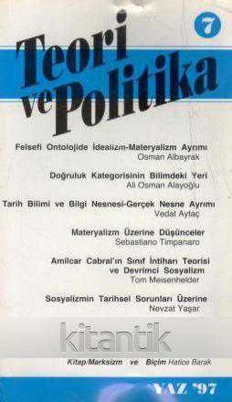 TEORİ VE POLİTİKA 7 YAZ 97 ürün görseli 1