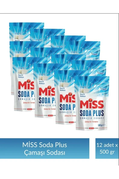 Miss Soda Plus 500 gr x 12 Adet ürün görseli 1
